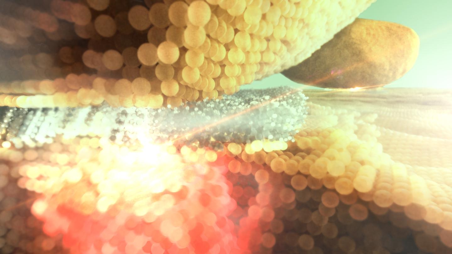 Plasmonic nano-antennas fabricated at EPFL