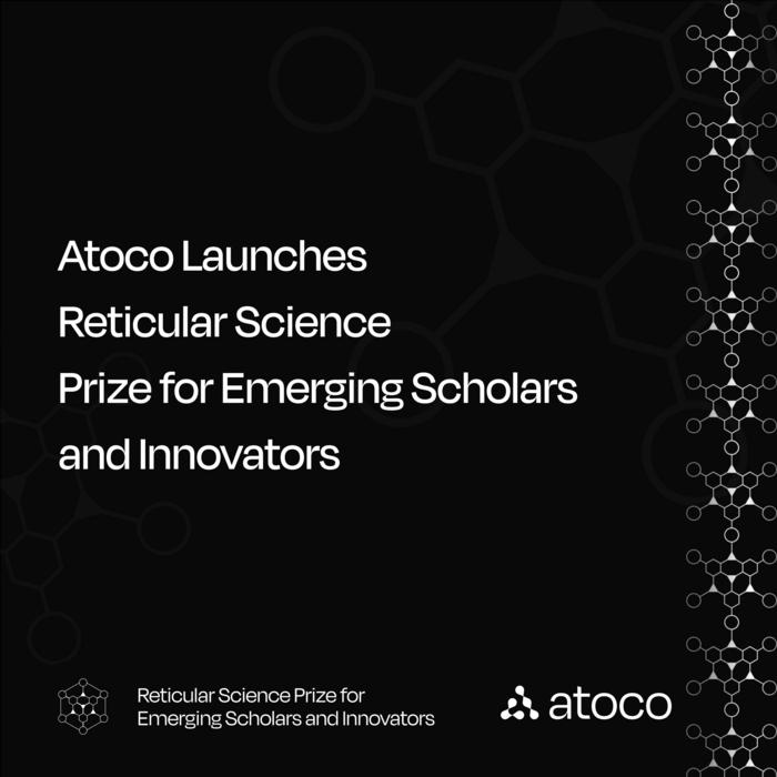 Reticular Science Prize for Emerging Scholars and Innovators