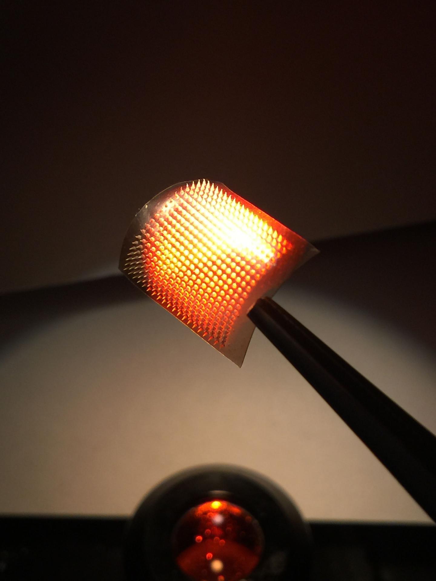 Light-Responsive Cancer Immunotherapy Patch