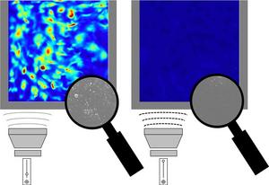 Ultrasonic irradiation and bubble formation