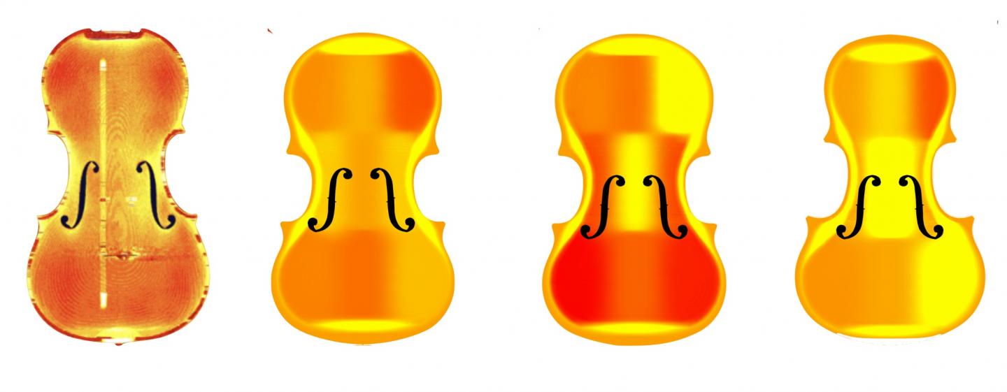 Dataset of violins
