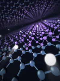 Structure of the black phosphorous composite material (potrait)