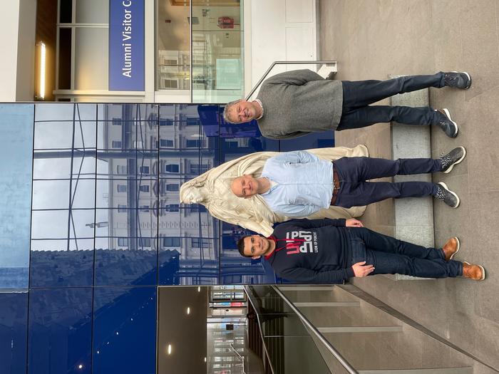 Nuno Araújo, Tom Ellis and João Mano, from the Rodin project