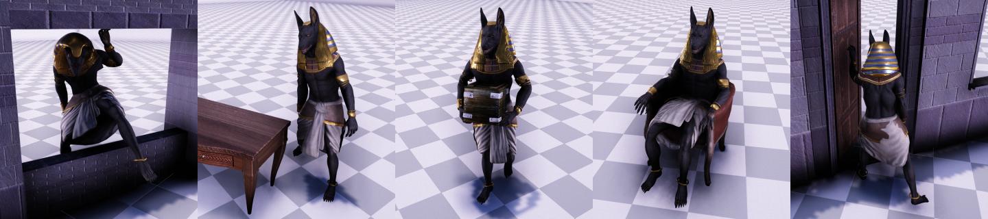 Deep Neural Network Generates Realistic Character-Scene Interactions
