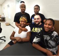 Quiantanna Beard and Her Family Visit