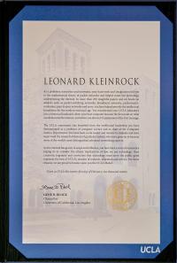 UCLA Medal Citation