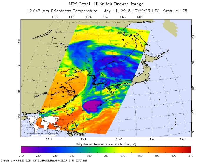 AIRS Image of Noul