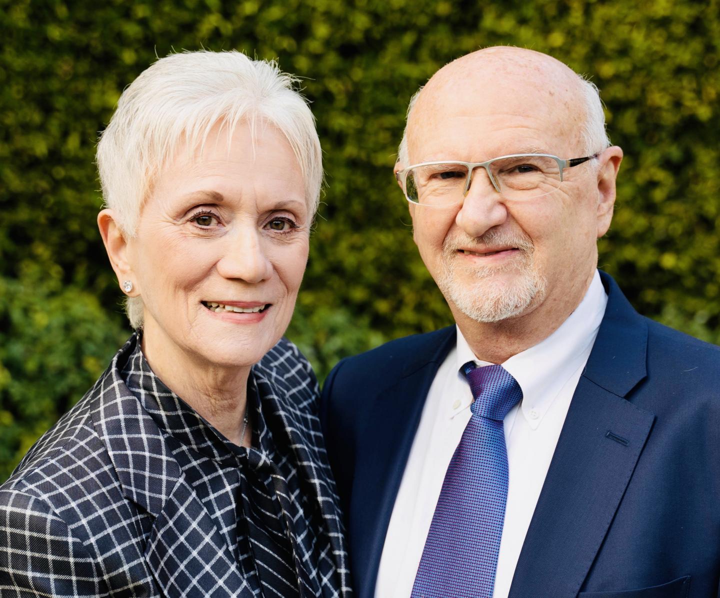 Victoria Mann Simms and Ronald Simms