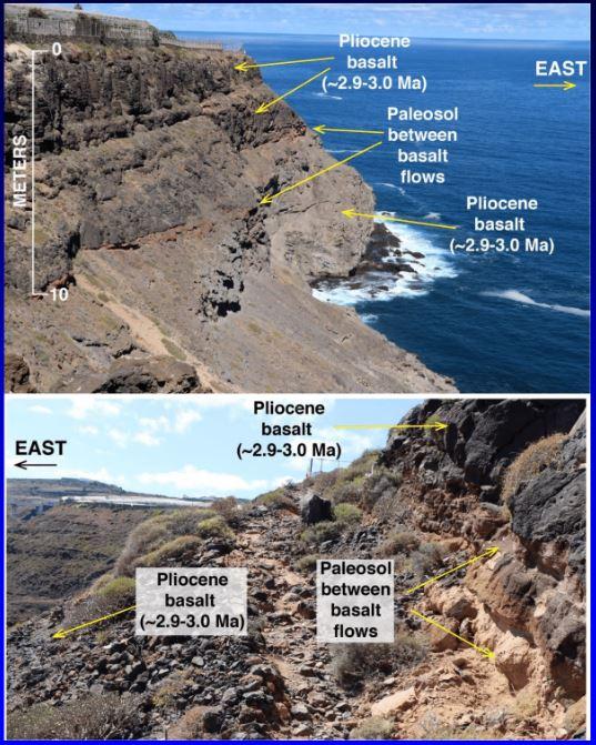 Paleosol on the Island of Gran Canaria