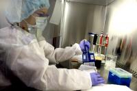 Researchers in the lab