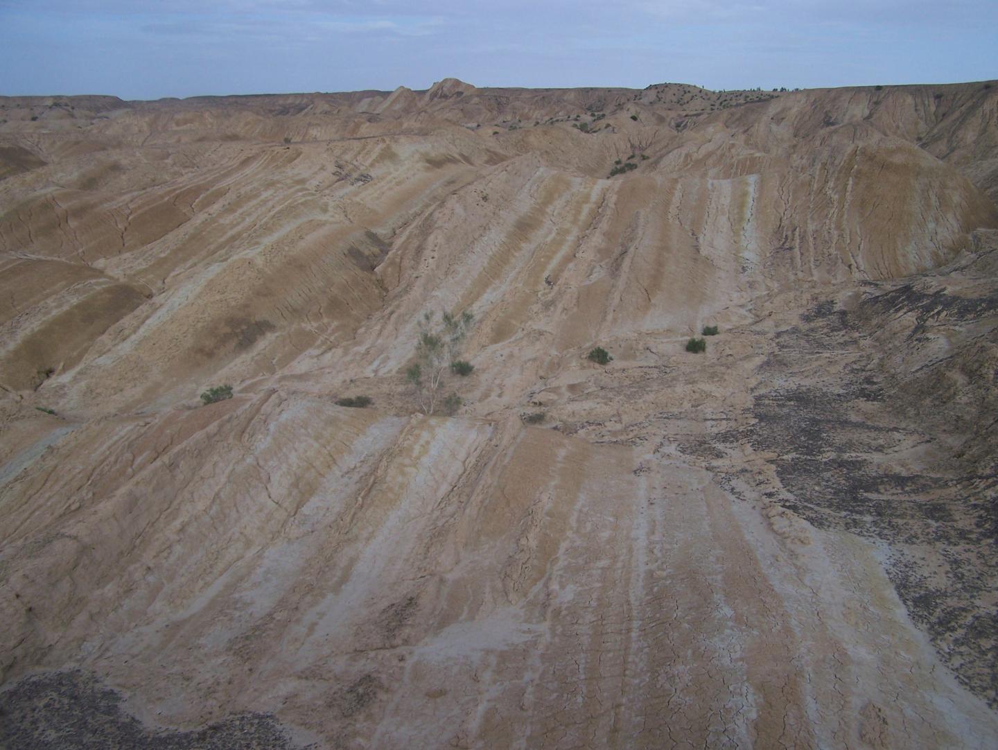 Stratification in Tibet Sediment
