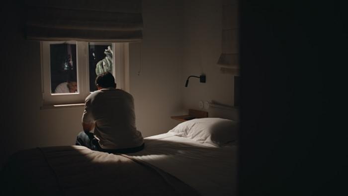 Getty stock photo of a person struggling