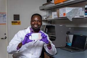 Seye Oladeji with example detection assay