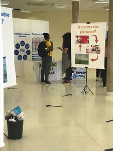 Interactive exhibition explaining advanced oxidation processes