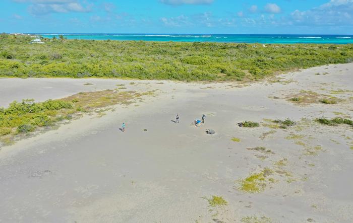 Anegada drone photo
