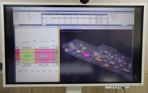 Dr. Euiyoung Kim, Principal Researcher at KIMM’s AX Convergence Research Center, reviews ship survivability analysis results using ‘isSAFE’
