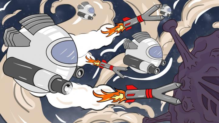 Screen Shot from Immunity Warriors Digital Comic