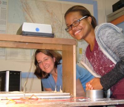 Modeling Fault Development in Clay
