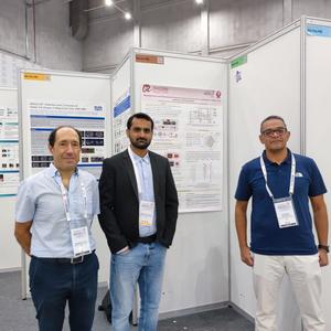 From left to right, Domènec Puig, Adnan Khalid and Hatem A. Rashwan, researchers of the study, leaded by Universitat Rovira i Virgili.