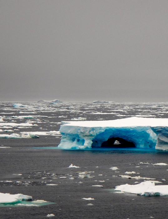 Icebergs in the Amundsen Sea