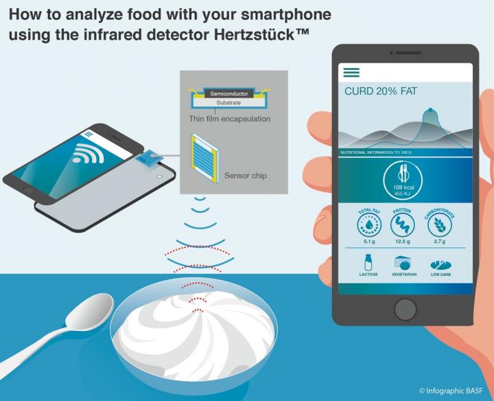 How to Analyze Food with Your Smartphone Using the Infrared Detector Hertzstück