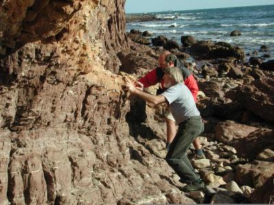 Looking for Evidence of Ancient Methane Seepage