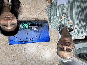 Professor Heiko Balzter and Dr Nezha Acil 2