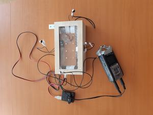 4-channel microphone used for the recording of mosquitoes