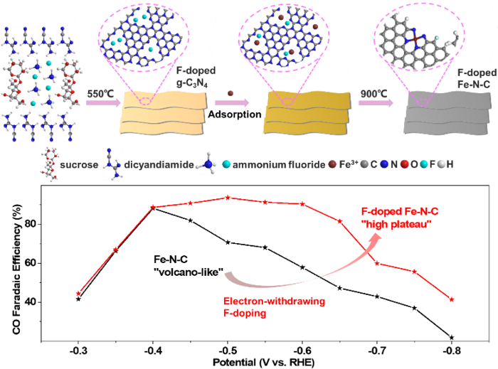 Researchers use fluorine-doping method to construct catalysts with enhanced performance