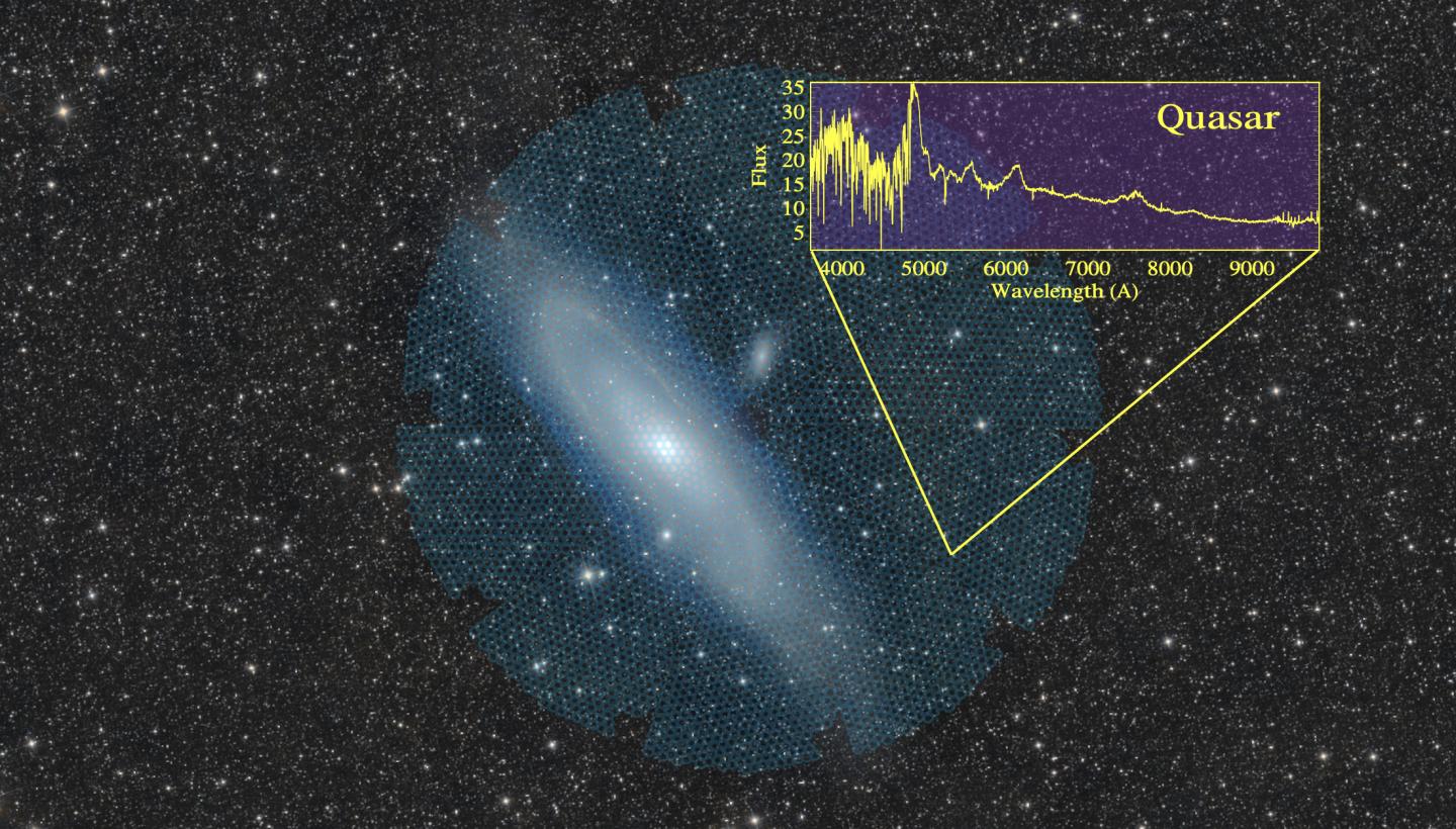 The disk of the Andromeda Galaxy (M31) targeted by a single DESI pointing