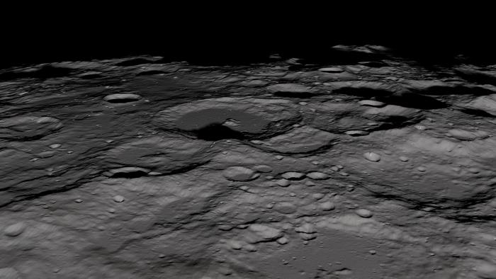 LRO image of Lunar South Pole