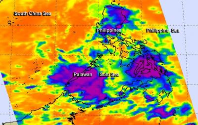 AIRS Image of 30W