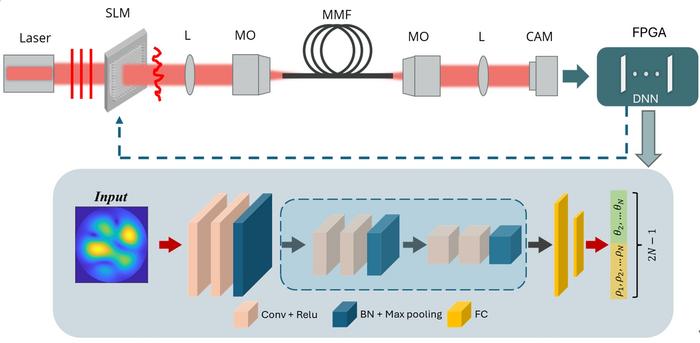 Figure 1 (Working principle of the FPGA-accelerated decoder)