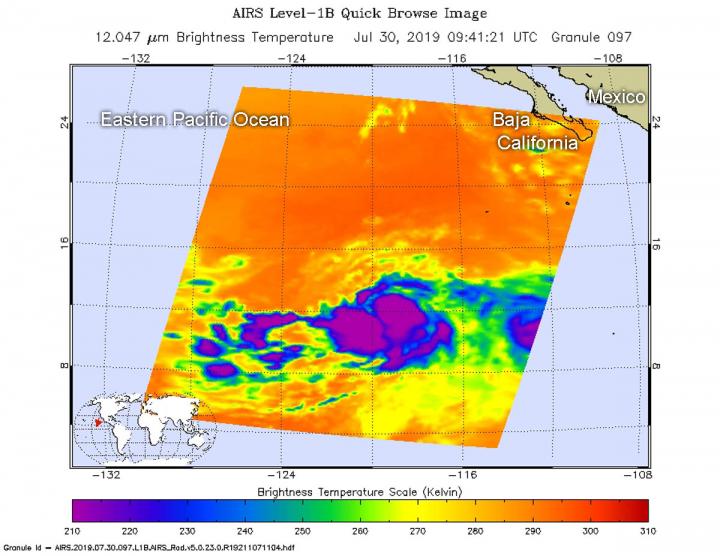 AIRS Image of Flossie