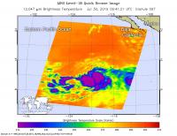 AIRS Image of Flossie