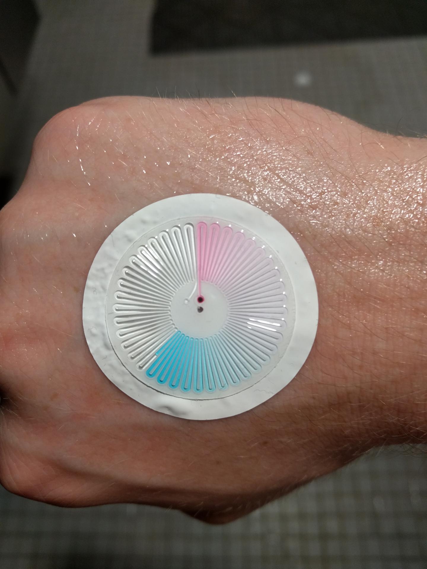 New Wearable Chemical Sensor Analyzes Sweat During Exercise, Even Swimming (7 of 11)
