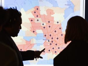 Mental health deserts in Houston