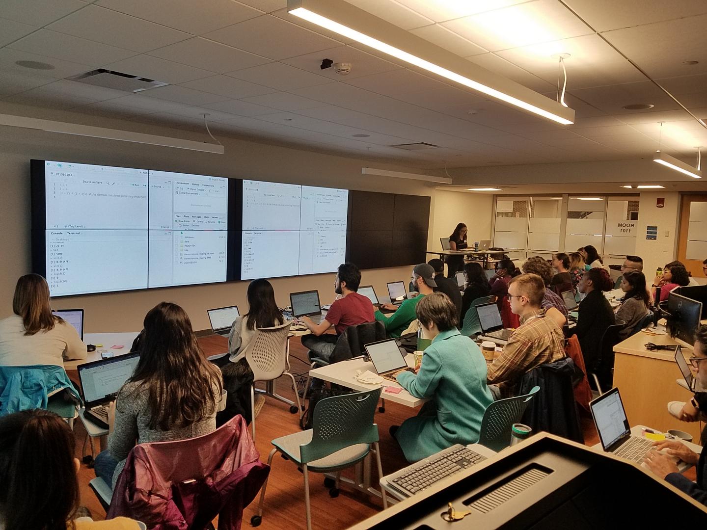 Learners Participate In a Carpentries Workshop