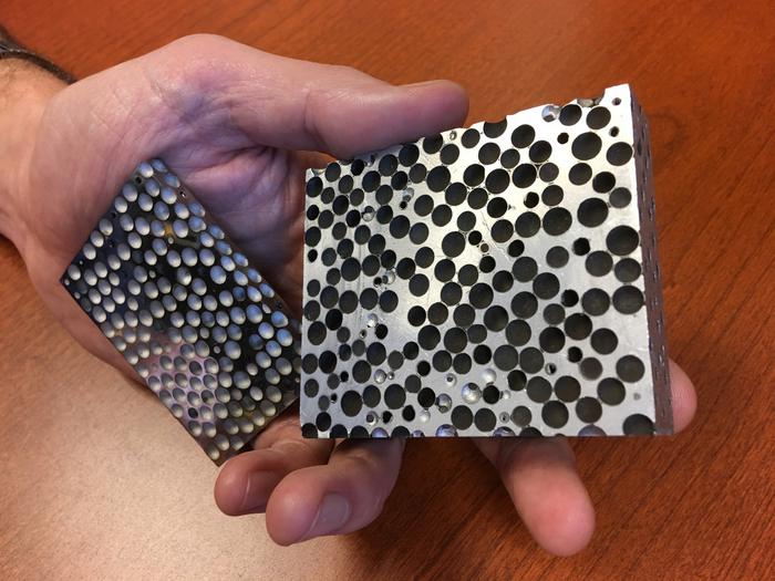 Composite metal foam