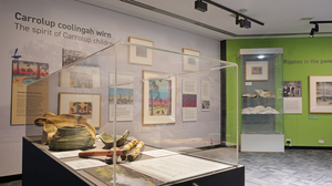 The Perth exhibition of Carrolup Coolingah Wirn at the John Curtin Gallery.