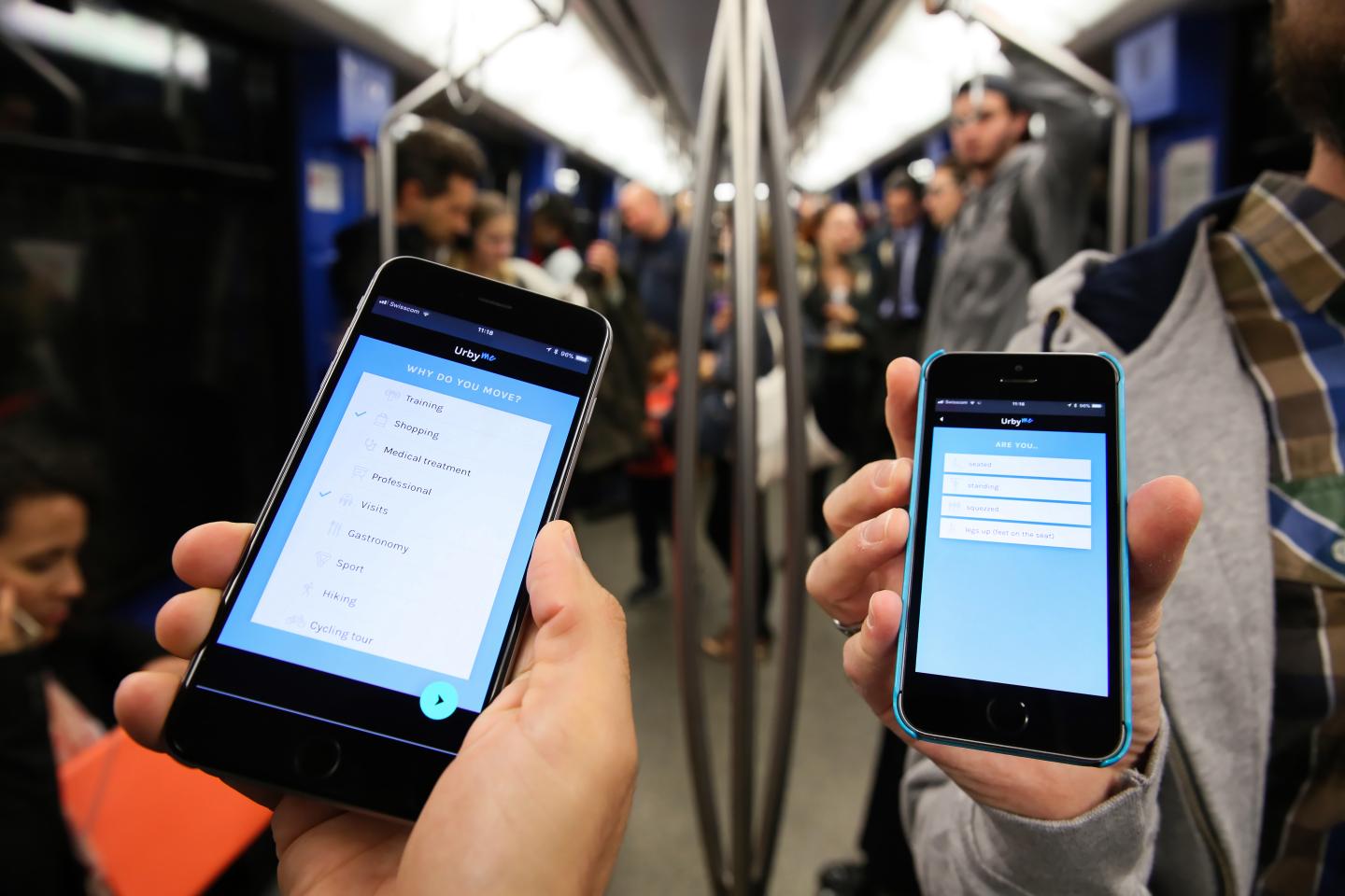 UrbyMe an App to Measure Users Experience
