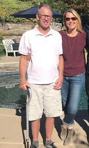 Chris Barr and wife Debbie
