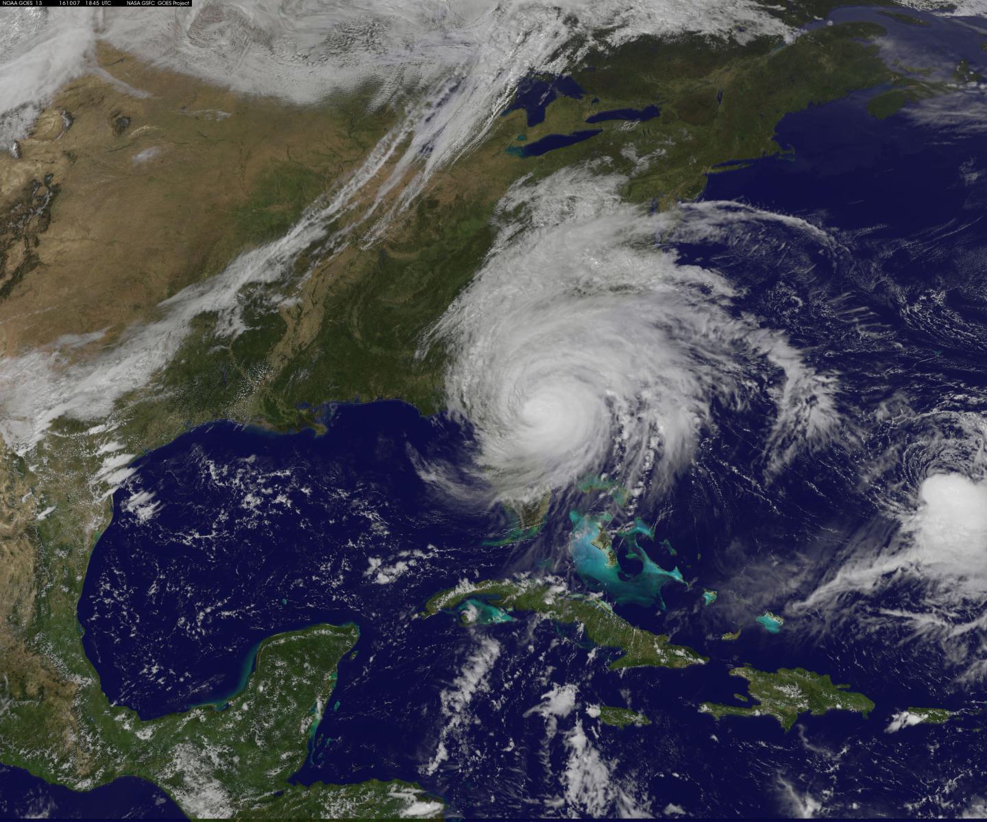 GOES-East Image of Matthew