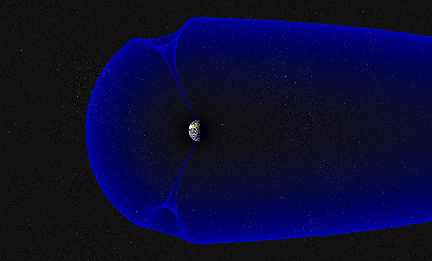Illustration of Earth's Magnetosphere