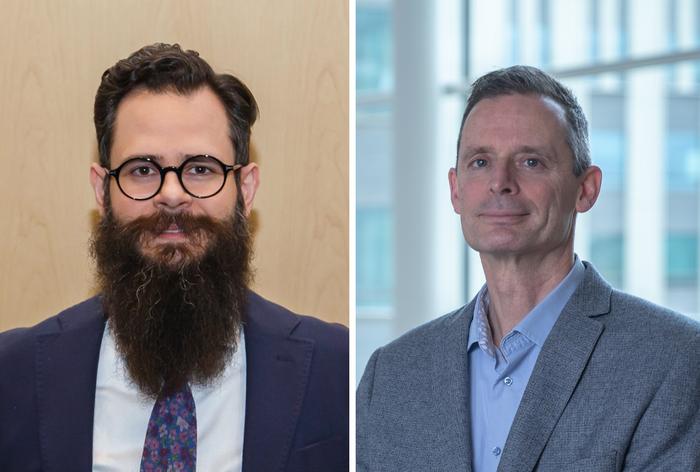 Drs. Antreas Charidimou (left) and Marcel Verbeek (right)