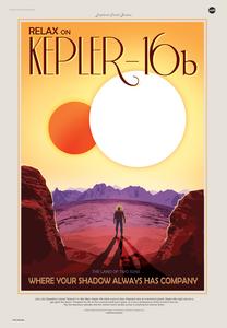 Relax on Kepler 16b