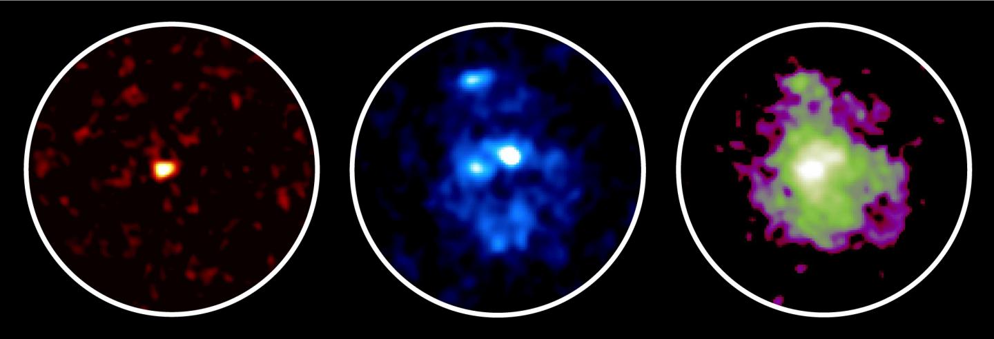 Observation Images of a Galaxy 11 Billion Light-Years Away