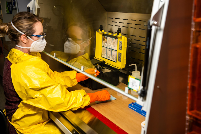 Fentanyl Researcher in Lab