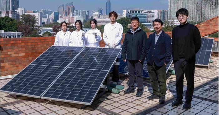 PolyU develops hydrogel coating for solar panels, boosting power generation efficiency towards urban carbon neutrality