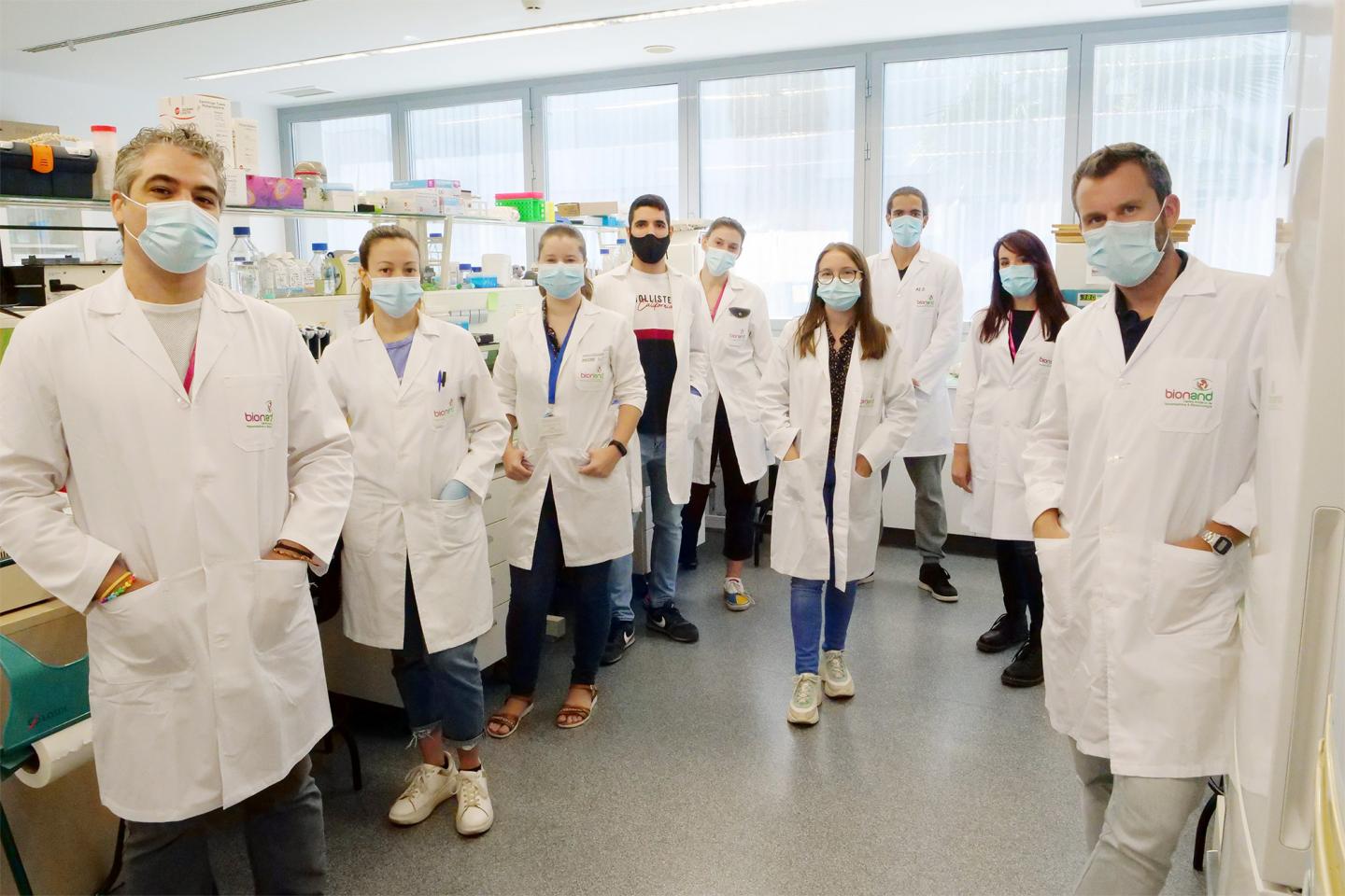 Part of the University of Malaga Scientific Team